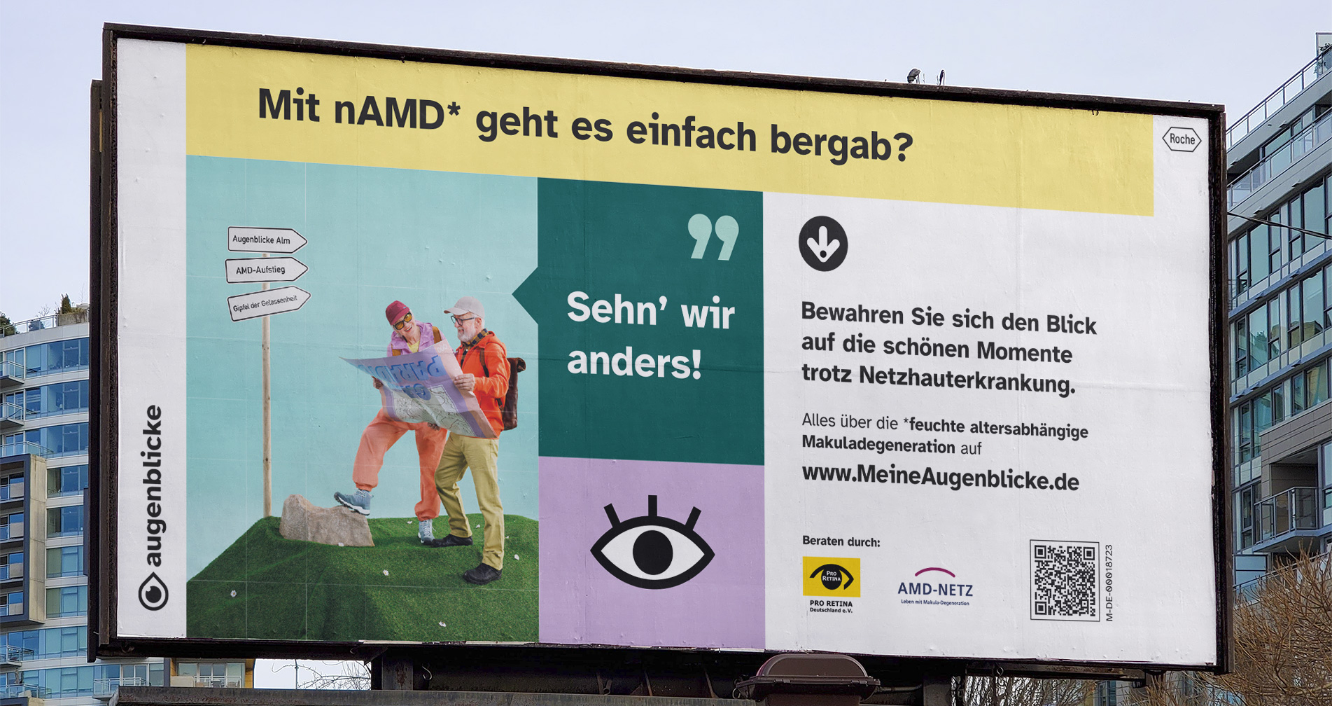 Roche Augenblicke campaign for relatives